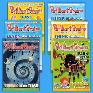 Brilliant Brainz kids magazine for girls and boys aged 6-12