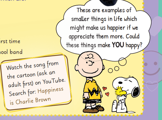 Charlie Brown on Happiness