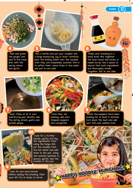 Delicious lucky stir fry recipe for kids
