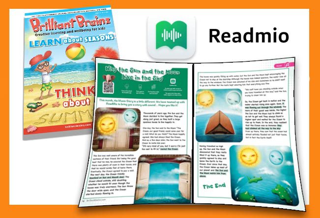 Reading aloud with Readmio and Brilliant Brainz children's magazine