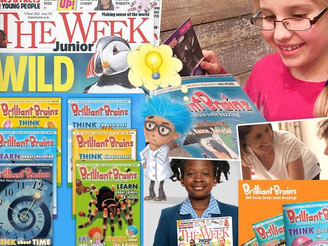 Children's Magazine Subscriptions comparison The Week Junior and Brilliant Brainz